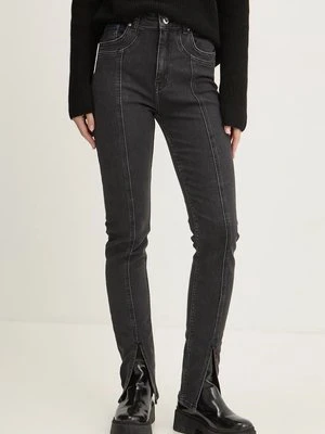 Karl Lagerfeld Jeans jeansy damskie kolor czarny 246J1100