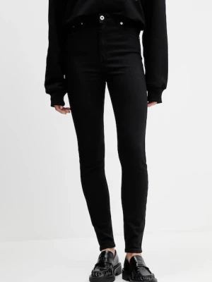 Karl Lagerfeld Jeans jeansy damskie kolor czarny A3W10002
