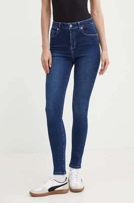 Karl Lagerfeld Jeans jeansy damskie kolor granatowy 245J1100