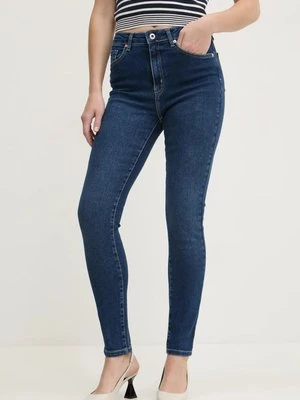 Karl Lagerfeld Jeans jeansy damskie kolor granatowy A1W10009