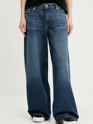 Karl Lagerfeld Jeans jeansy damskie kolor granatowy A3W10079