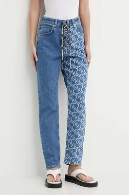 Karl Lagerfeld Jeans jeansy damskie kolor niebieski