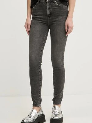 Karl Lagerfeld Jeans jeansy damskie kolor szary A1W10026