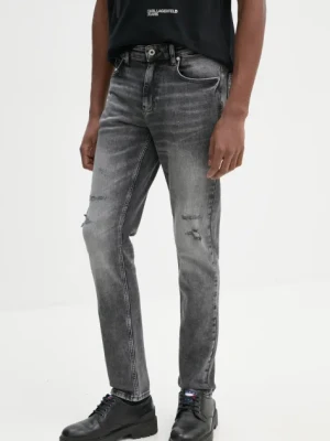 Karl Lagerfeld Jeans jeansy męskie kolor szary A1M10105