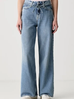 Karl Lagerfeld Jeans jeansy relaxed fit damskie