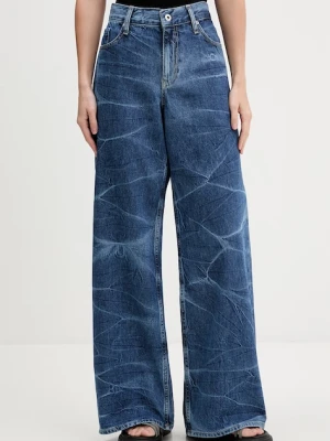 Karl Lagerfeld Jeans jeansy wide leg damskie