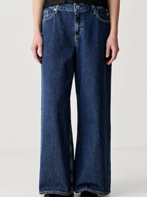 Karl Lagerfeld Jeans jeansy wide leg damskie