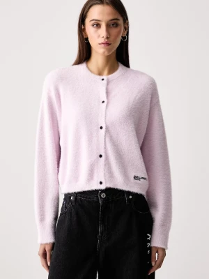 Karl Lagerfeld Jeans kardigan damski różowy