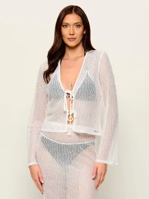 Karl Lagerfeld Jeans Kardigan Signature | Cropped Fit