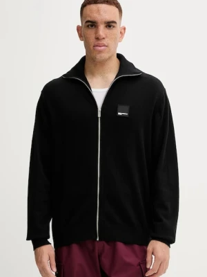 Karl Lagerfeld Jeans kardigan z domieszką wełny