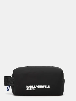 Karl Lagerfeld Jeans kosmetyczka kolor czarny A3M32075