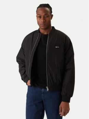 Karl Lagerfeld Jeans Kurtka bomber B1M15015 Czarny Regular Fit