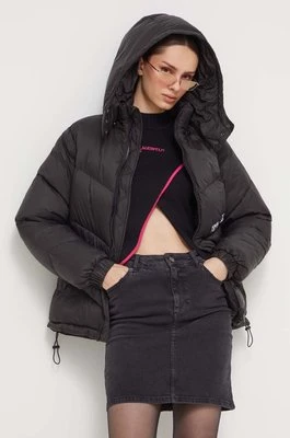 Karl Lagerfeld Jeans kurtka damska kolor czarny zimowa