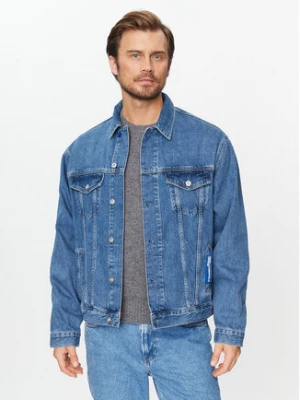 Karl Lagerfeld Jeans Kurtka jeansowa 235D1450 Niebieski Regular Fit