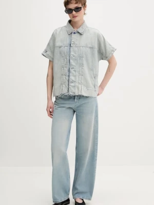 Karl Lagerfeld Jeans kurtka jeansowa damska bawełniana