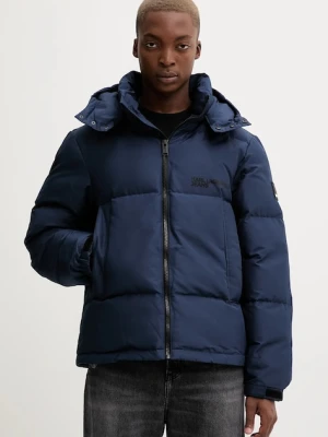 Karl Lagerfeld Jeans kurtka kolor granatowy zimowa A3M15033