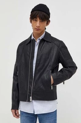 Karl Lagerfeld Jeans kurtka męska kolor czarny przejściowa
