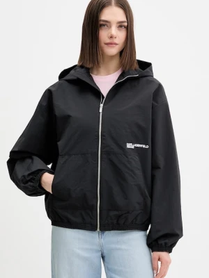 Karl Lagerfeld Jeans kurtka sportowa damska z bawełny