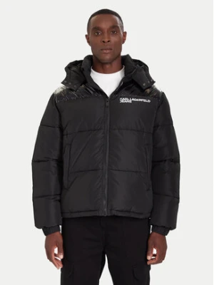 Karl Lagerfeld Jeans Kurtka zimowa A4M15031 Czarny Regular Fit