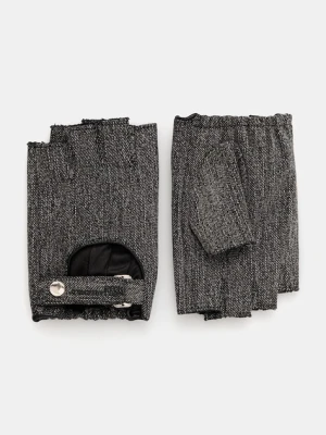 Karl Lagerfeld Jeans mitenki damskie kolor czarny A4W33093