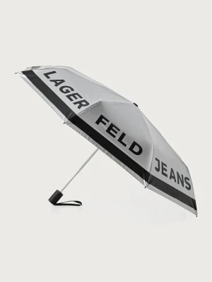 Karl Lagerfeld Jeans parasol srebrny