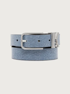 Karl Lagerfeld Jeans pasek damski niebieski