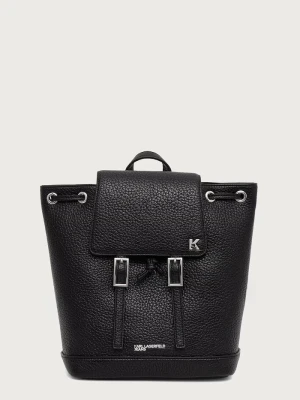 Karl Lagerfeld Jeans plecak damski z imitacji skóry czarny