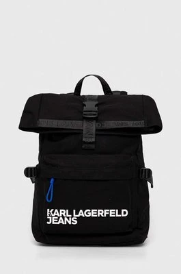 Karl Lagerfeld Jeans plecak kolor czarny duży