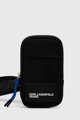 Karl Lagerfeld Jeans pokrowiec na telefon kolor czarny
