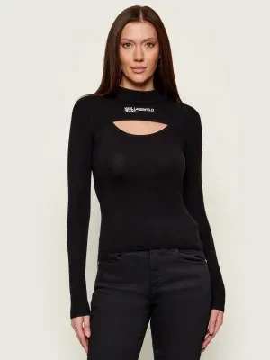 Karl Lagerfeld Jeans Półgolf | Slim Fit