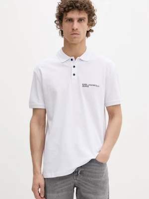 Karl Lagerfeld Jeans polo męskie bawełniane