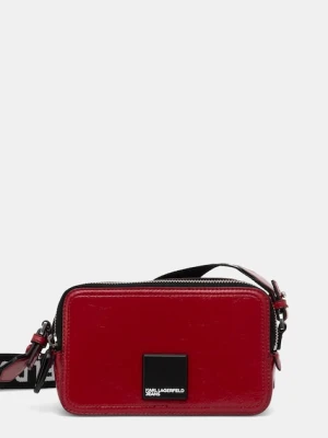 Karl Lagerfeld Jeans saszetka kolor czerwony B1W30137