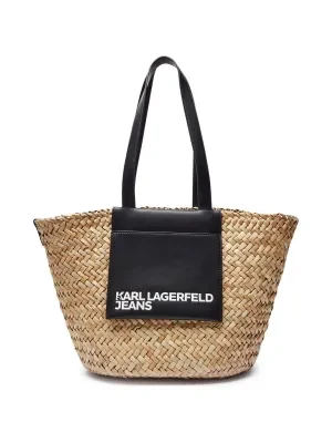 Karl Lagerfeld Jeans Shopperka + saszetka