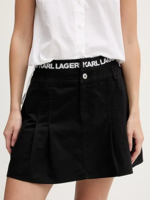 Karl Lagerfeld Jeans spódnica jeansowa