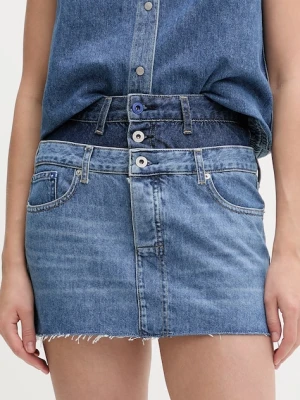 Karl Lagerfeld Jeans spódnica jeansowa