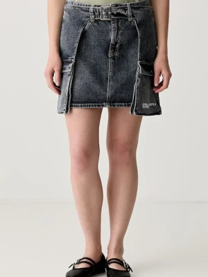 Karl Lagerfeld Jeans spódnica jeansowa