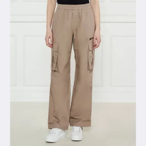 Karl Lagerfeld Jeans Spodnie cargo | flare fit