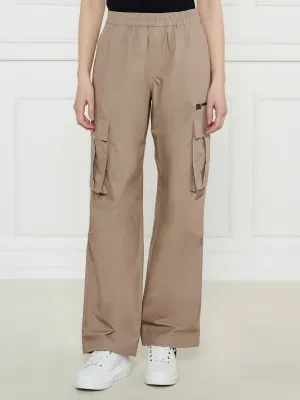 Karl Lagerfeld Jeans Spodnie cargo | flare fit