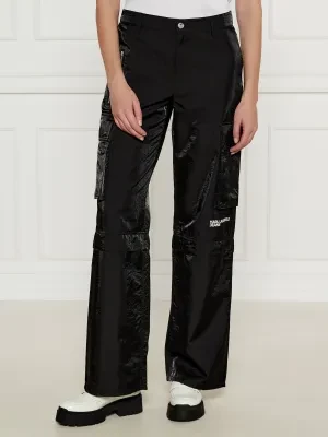 Karl Lagerfeld Jeans Spodnie cargo | Relaxed fit