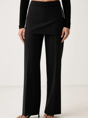 Karl Lagerfeld Jeans spodnie damskie czarny