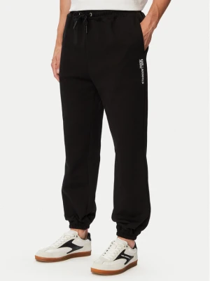 Karl Lagerfeld Jeans Spodnie dresowe B3M10014 Czarny Slim Fit