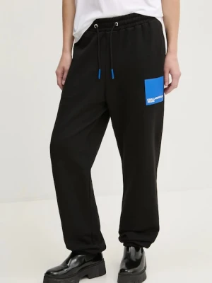 Karl Lagerfeld Jeans spodnie dresowe bawełniane