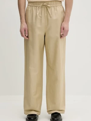 Karl Lagerfeld Jeans spodnie męskie z lnem