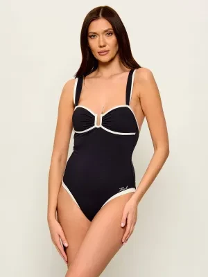 Karl Lagerfeld Jeans Strój kąpielowy Signature Cheeky