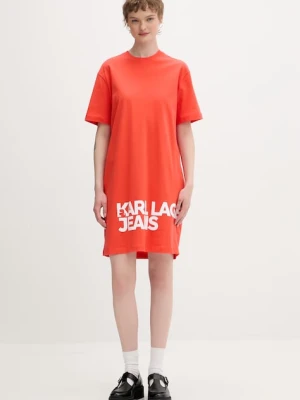Karl Lagerfeld Jeans sukienka bawełniana