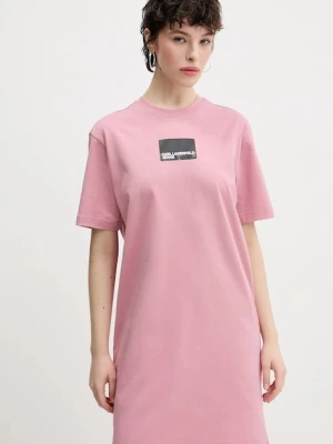 Karl Lagerfeld Jeans sukienka bawełniana