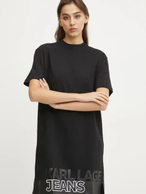 Karl Lagerfeld Jeans sukienka bawełniana