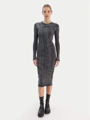 Karl Lagerfeld Jeans Sukienka codzienna B1W13055 Szary Slim Fit