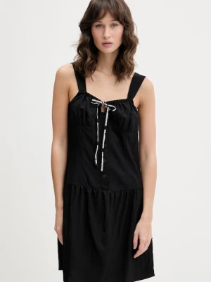 Karl Lagerfeld Jeans sukienka z wiskozy