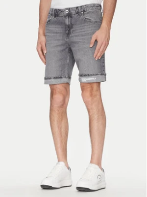 Zdjęcie produktu Karl Lagerfeld Jeans Szorty jeansowe A2M10082 Szary Slim Fit